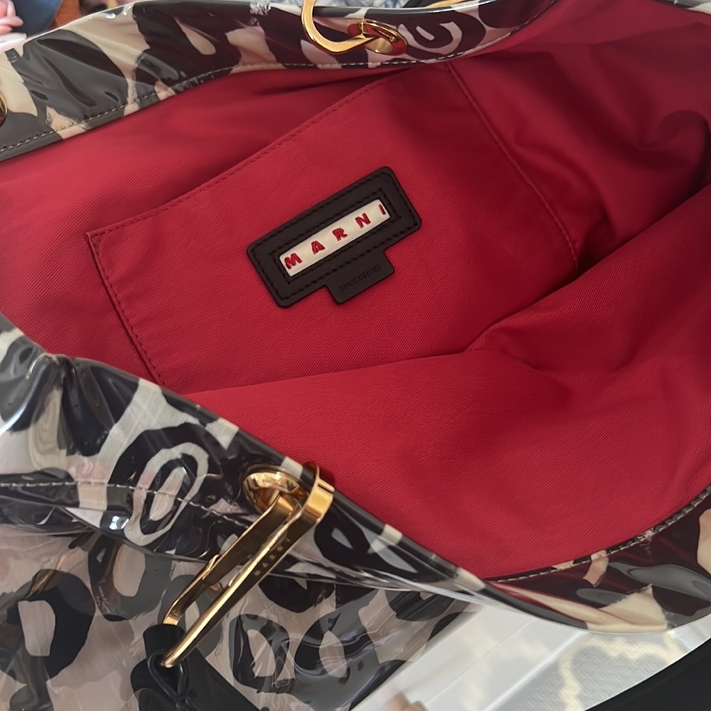 Marni Pvc Tote Bag View 4